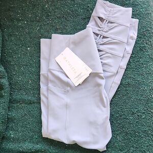ATHLETA Salutation Stash Pocket II Cinch 7/8 - Blue Gray Color